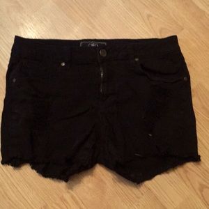 Cato Black Shorts